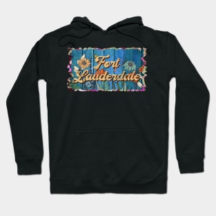 Retro Fort Name Flowers Limited Edition Proud Classic Styles Hoodie